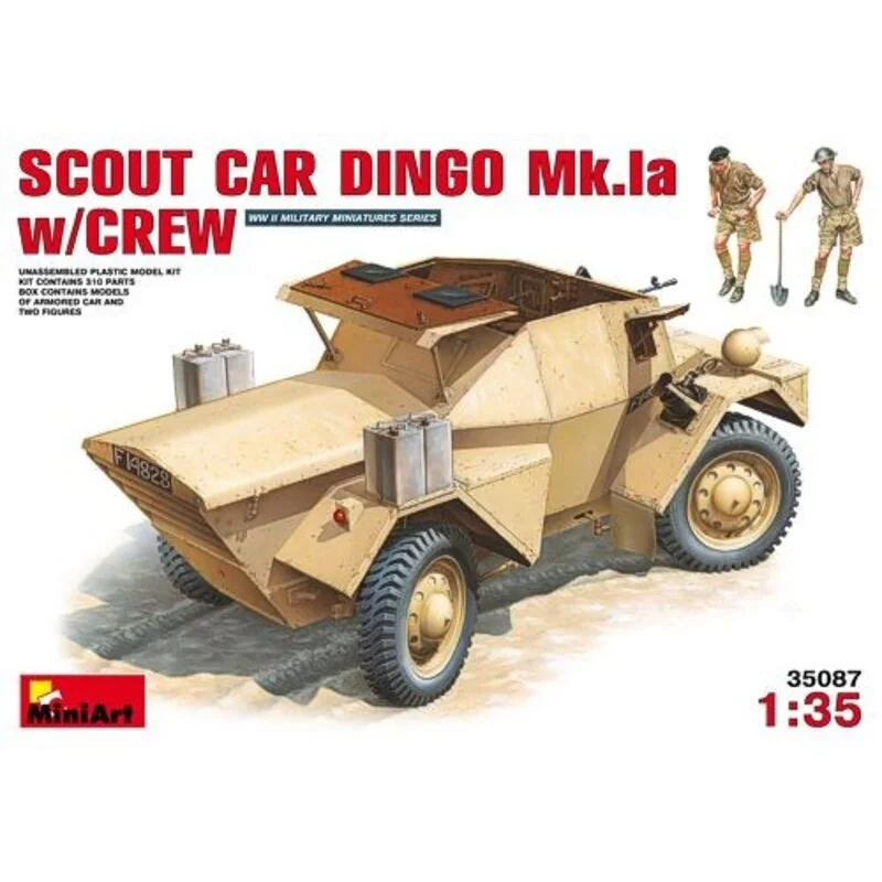 Scout Car Dingo Mk.1a with crew