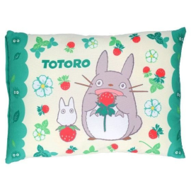 My neighbor Totoro pillow Totoro & Strawberries 28 x 39 cm 