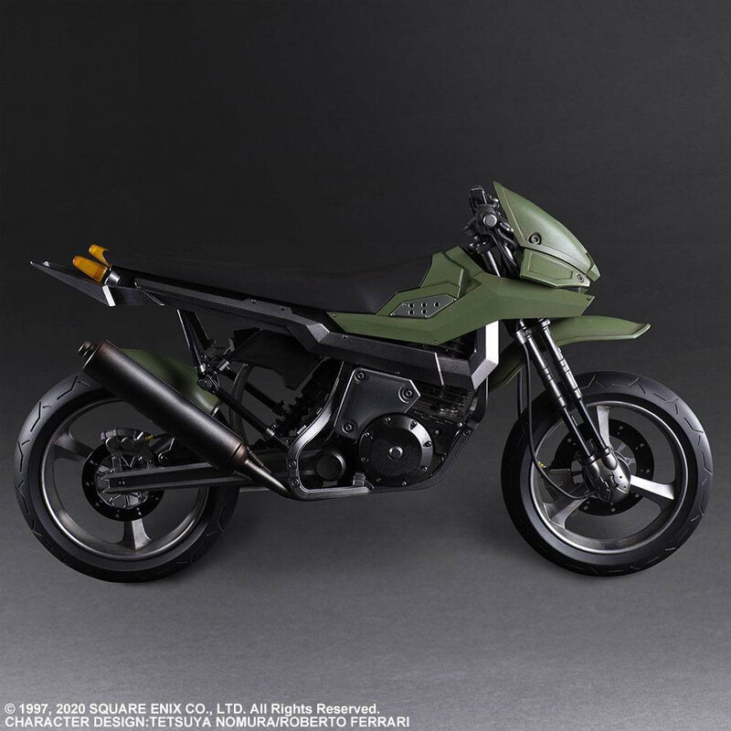 Final Fantasy VII Remake Play Arts Kai Action Figure and Vehicle Jessie & Bike