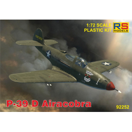 Bell P-39D Airacobra with 5 decal options including RAAF, USA and USSR Model kit