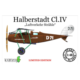 Halberstadt Cl.IV Strahle-plastic, resin, PE + conversion LIMITED Model kit