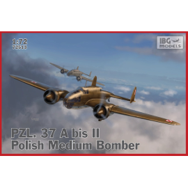 PZL PZL.37A bis 2 Los-Polish Bomber Plane Model kit
