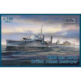 HMS Ilex 1942 British I-class destroyer Model kit