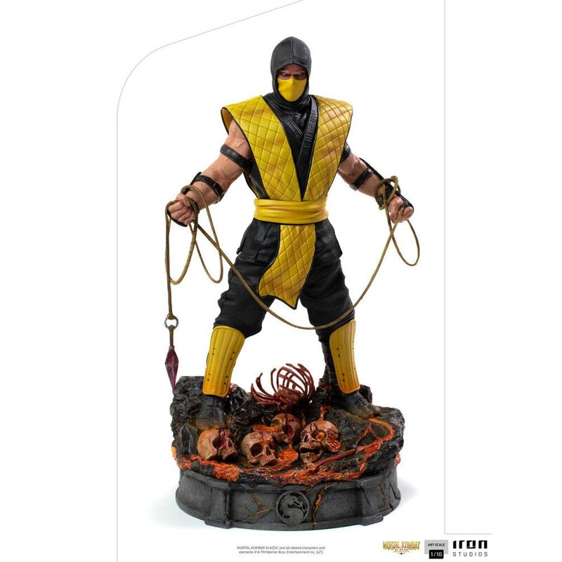 Mortal Kombat Statue 1/10 Art Scale Scorpion 22 cm
