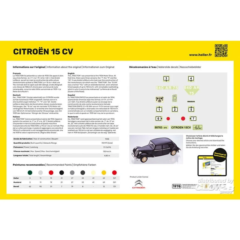 15 Cv Citroën 1:24