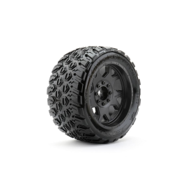 Extreme X-MT King Cobra tires on black TRX Xmaxx rims 