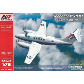 Beechcraft 200 Super King Air TWIN-TURBOPROP AIRCRAFT Model kit