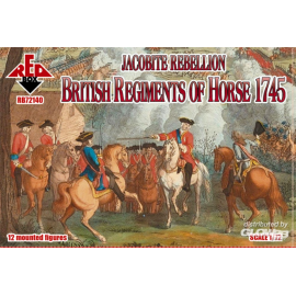Jacobite Rebellion. British Regiments of Horse 1745 Model kit