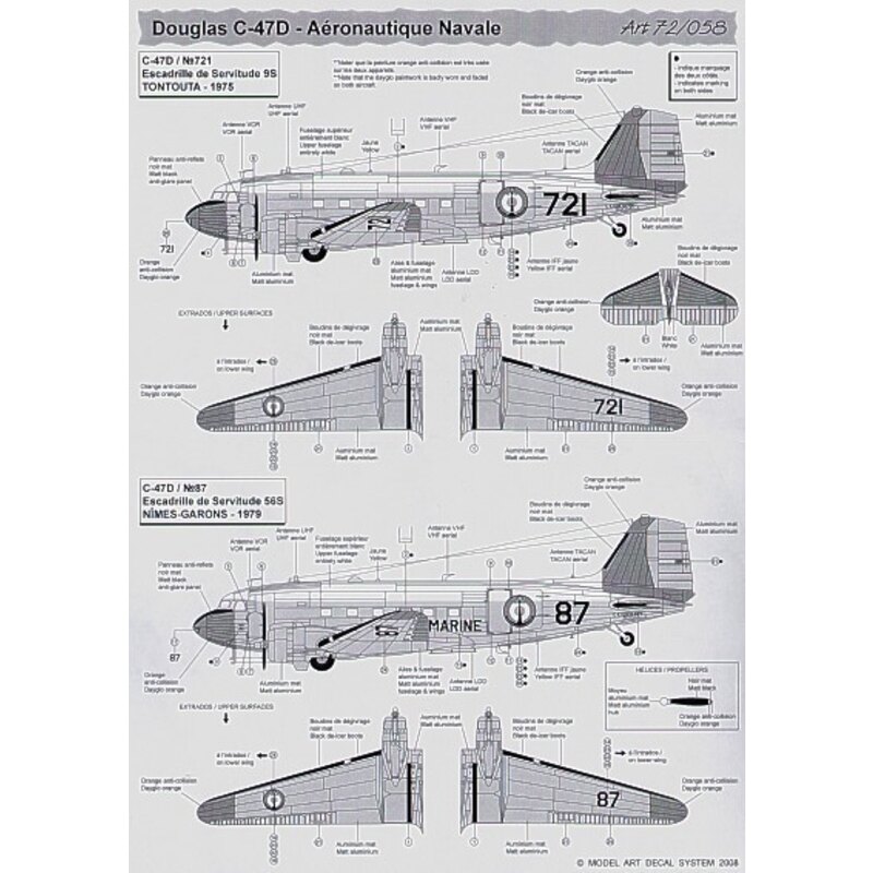 Dassault Mirage IIIB Douglas C-47D