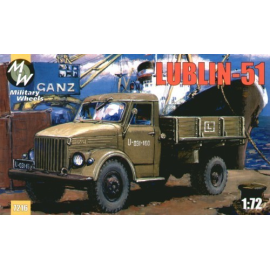 Lublin 51 truck Model kit