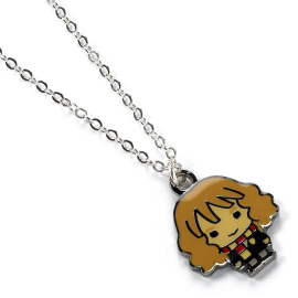 Harry Potter Cutie Collection Hermione Granger Silver Plated Pendant and Necklace 
