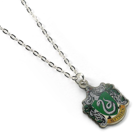 Harry Potter Silver Plated Slytherin Pendant and Necklace 