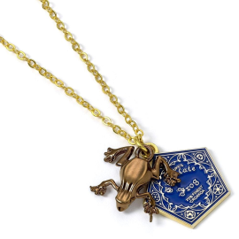 Harry Potter Chocogfrouille gold plated pendant and necklace 