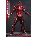 Iron Man 3 Action Figure Movie Masterpiece 1/6 Silver Centurion (Armor Suit Up Version) 32 cm Hot Toys