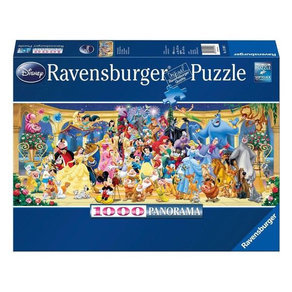 Clementoni - 39445 - Disney Panorama Collection Puzzle for Adults and  Children - Disney Orchestra - 1000 Pieces Multicolor