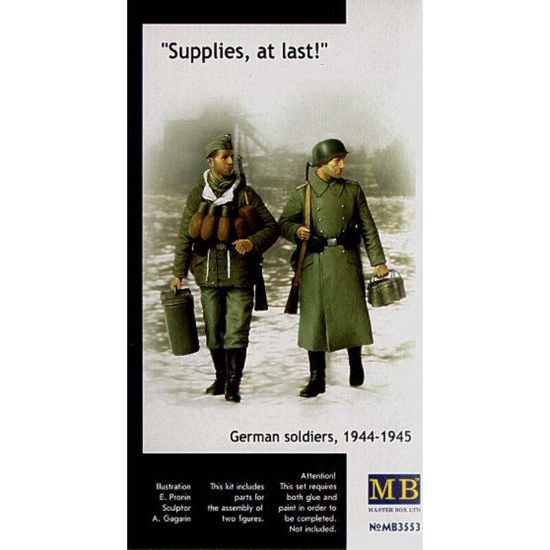 Supplies at last! German Soldiers 1944-45