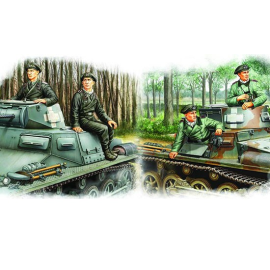 German Panzer Crew Set Figure