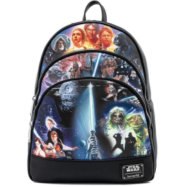 SW Star Wars Loungefly Mini Backpack Original Trilogy 