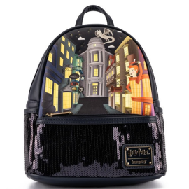 Harry Potter Loungefly Mini Diagon Alley Sequin Backpack