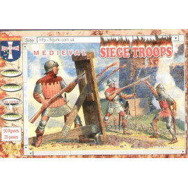 Medieval Siege Crew and Gunners Figure