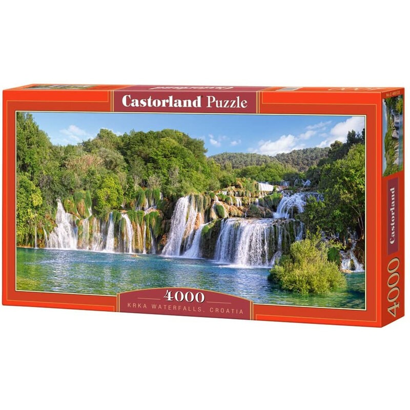 Krka Waterfalls, Croatia, Puzzle 4000 Tei 