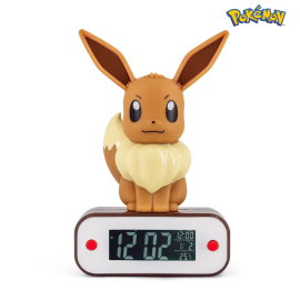 Pokémon Eievui luminous alarm clock 22 cm 