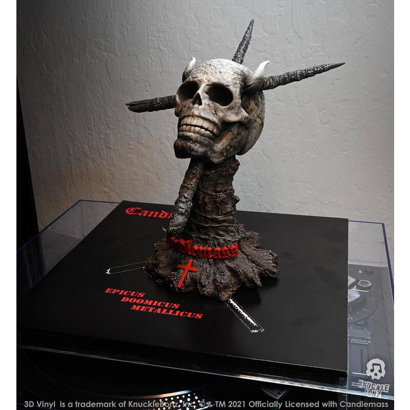 Candlemass 3D Vinyl Epicus Doomicus Metallicus 25 x 25 cm statuette Statue