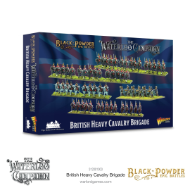 BP Epic Battles: Waterloo - British Heavy Cavalry Brigade Add-on and figurine sets for figurine games