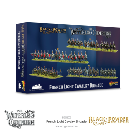 BP Epic Battles: Waterloo - French Light Cavalry Brigade Add-on and figurine sets for figurine games
