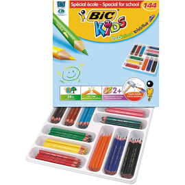 Eco Evolution BIC color pencil, assorted colors, lead 5 mm, 12x12 pc/ 1 Pk. 