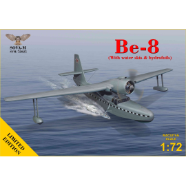 Beriev Be-8 amphibian aircraft (with water skis & hydrofoils) Model kit