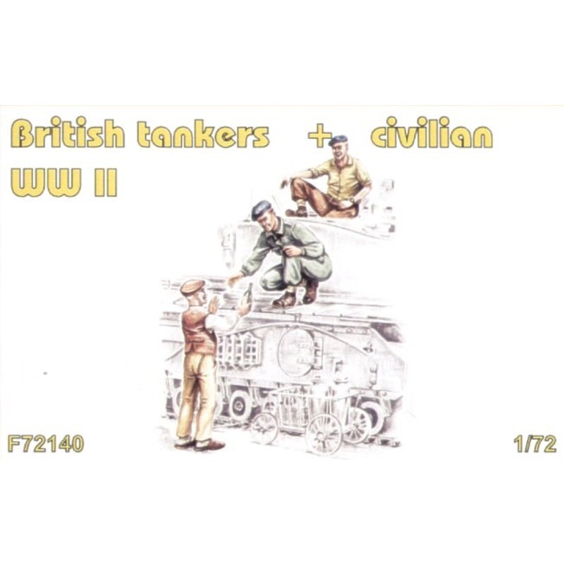 British tankers and civilian WWII