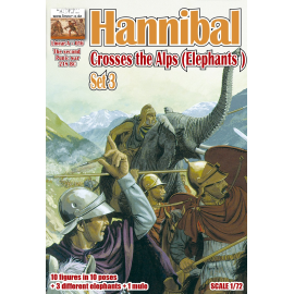 Hannibal crosses the Alps Set 3 (Elephants) Figure