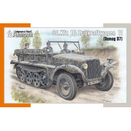 Sd.Kfz.10 Zugkraftwagen 1t (Demag D7) Model kit