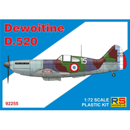 Dewoitine D-520 4 decal v. for France Model kit