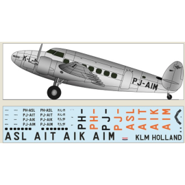 Lockheed L-14 - KLM (laser decals) Model kit