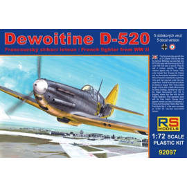 Dewoitine D.520 Decals Luftwaffe Model kit