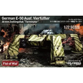 WWII germany E50 Terminator assault tank, fist of war Model kit