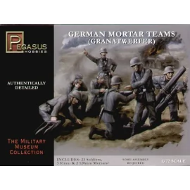 German WWII Mortar Set