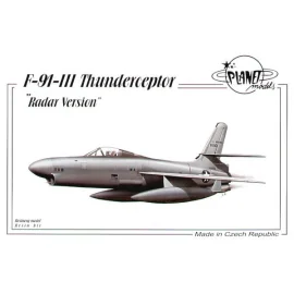 XF-91-III Thunderceptor with radar