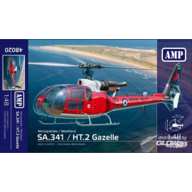 SA.341 / HT.2 Gazelle Aerospatiale / Westland Helicopter model kit