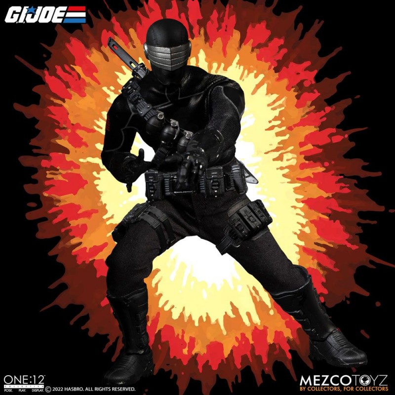 GI Joe action figure 1/12 Snake Eyes Deluxe Edition 17 cm