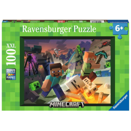 Puzzle 100 p XXL - Minecraft Monsters 