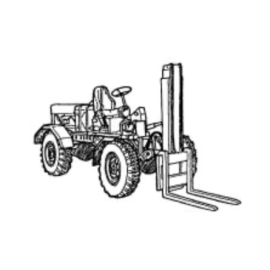 RAF Eager Beaver fork-lift truck Model kit
