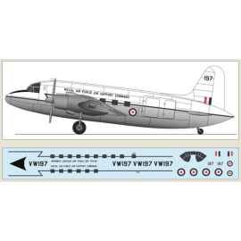 Vickers Valetta ??' Royal Air Force Support Command (laser decals) Model kit