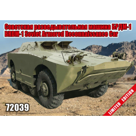 Soviet BRDM-1 Armored Reconnaissance Car Model kit