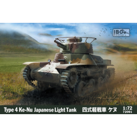 Type 4 Ke-Nu Japanese Light Tank Model kit