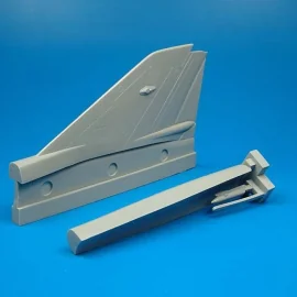 Mikoyan MiG-21MF vertical tail area (designed to be assembled with model kits from Academy)