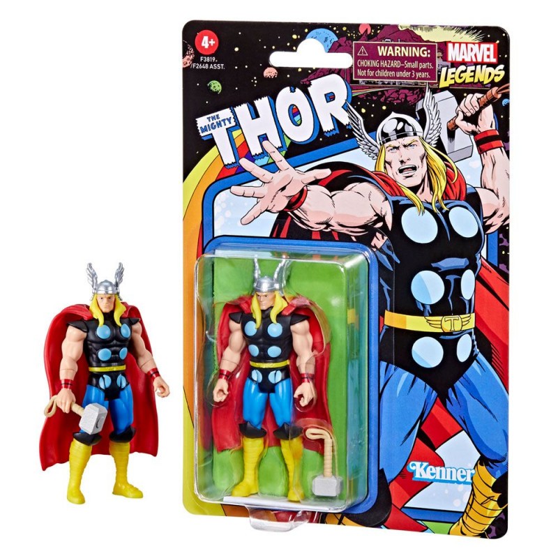 Marvel Legends Retro Collection Figure 2022 The Mighty Thor 10cm Hasbro