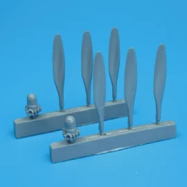 Consolidated PBY-5 Catalina propeller x 2 (designed to be assembled with model kits from Academy)